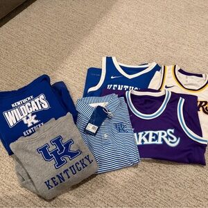 University of Kentucky Kids clothes- youth small/medium